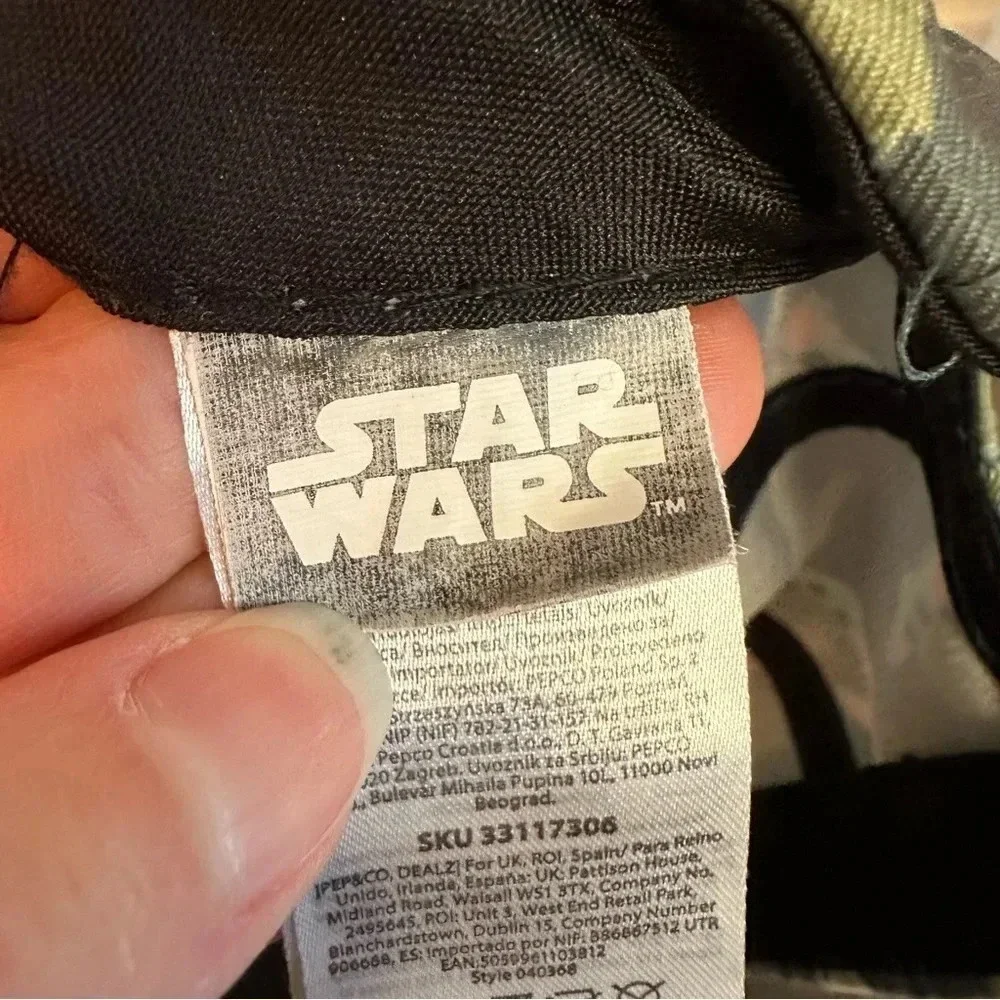 Star Wars Yoda All Over Print Baseball Hat Adjustable Snap Back Cap